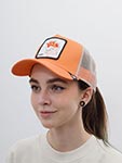 Бейсболка GOORIN BROTHERS арт. 101-0484 (коралловый / белый)